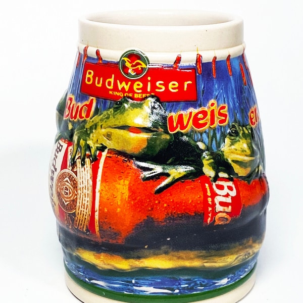 Budweiser Frogs Etsy