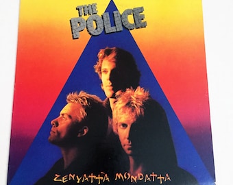 Original The Police Zenyatta Mondatta Vinyl Record LP 1980 Album 12" 4831 1980s Rock