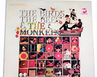 Vintage The Monkees The Birds The Bees & The Monkees  12" LP Record Vinyl Album Vinyl Daydream Believer