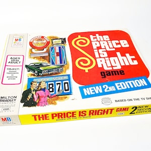 Vintage 1974 Price is Right Board Game 100% Complete Classic Game Show Board Game 1970s 70s Toys