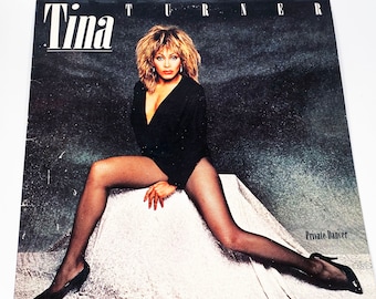 Original Tina Turner Private Dancer Vinyl Record LP 1984 Album 12" 80s What's Love Got to Do with It