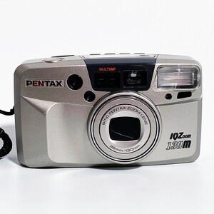 Vintage Pentax IQ Zoom 130M Camera 35mm Film Point and Shoot