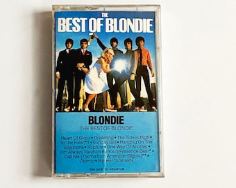 Vintage 1981 Blondie Greatest Hits Cassette Tape