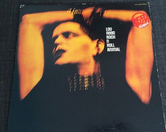 Lou Reed - Live in Italy Album- 1980s RCA Records - US Pressing