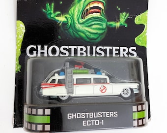 Hot Wheels Ghostbusters Ecto 1 Toy Car Movie Car 1:64 Scale Diecast