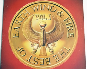 Vintage The Best of Earth Wind & Fire Original Double Album Record 12 Vinyl 70s 1978