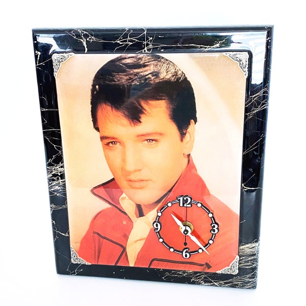 Elvis Presley Clock Etsy
