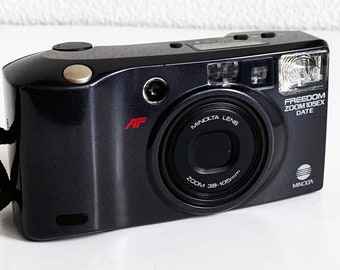 Minolta Freedom Zoom 105EX 35mm Film Point and Click Camera Tested