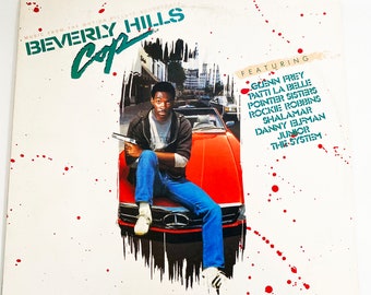 Vintage LP Beverly Hills Cop Soundtrack Record Vinyl Movie 1984 Eddie Murphy 80s Synth