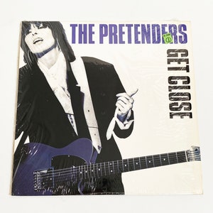 Vintage  The Pretenders Get Close LP Record Vinyl Album Excellent 19861 80s Vinyl 12&quot; New Wave