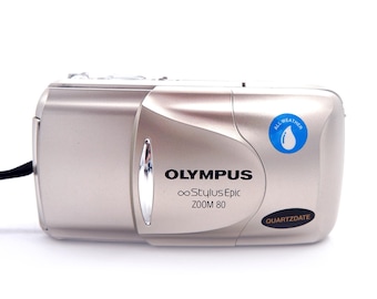 Olympus Stylus Epic 80 35mm Point and Shoot 35mm Film Camera