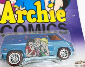 Hot Wheels Archie Comics Super Van Toy Car Movie Cartoon Car 1:64 Scale