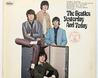 Vintage The Beatles Yesterday and Today 12" LP Record Vinyl Album 60s Vinyl Drive My Car Yesterday Day Tripper
