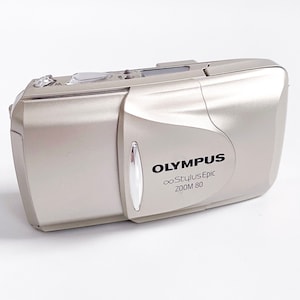 Olympus Stylus Epic 80 35mm Point and Shoot 35mm Film Camera Tested All Weather Zoom Mju Lomo Silver