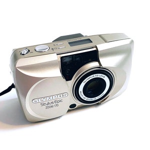 Olympus Stylus Epic 170 Zoom Point and Shoot 35mm Film Camera Tested 90s Zoom Mju