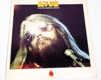 Vintage Leon Russell and the Shelter People Excellent LP Vinyl 12 Record Album 1970s 1971