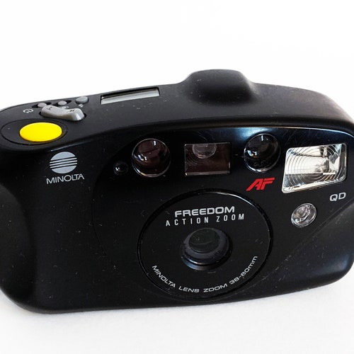 Minolta Freedom Action Zoom 3860mm Point and Click Film Etsy