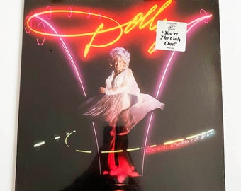 Vintage Dolly Parton Great Balls of Fire  LP Record Vinyl Album 1979 1970s 70s Country