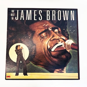 Vintage The Best Of James Brown Greatest Hits Original Record 12 Vinyl 80s 1981 Album