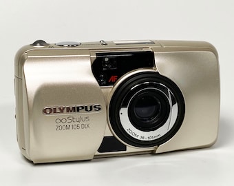 OLYMPUS μ zoom 105 deluxe Olympus mju ZOOM 105 DELUXE 38-105mm working item can be