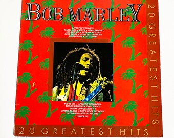 The Best Of Bob Marley And The Wailers 20 Greatest Hits LP Vinyl Record 12"