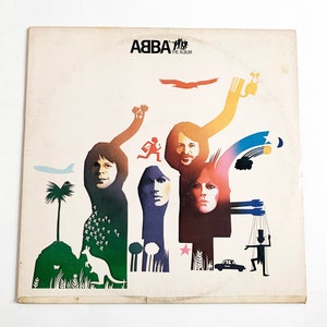 Vintage  ABBA The Album LP Record Vinyl 12" Album 1970s 70s Take a Chance on Me