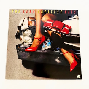 Vintage The Cars Greatest Hits Vinyl LP Record Album 12&quot; Excellent 1985 80s 1980s Ric Ocasek Rock New Wave