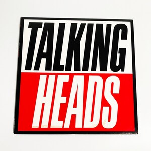 Vintage Talking Heads True Stories LP Record Vinyl Album Excellent 1986 80s Vinyl 12&quot;