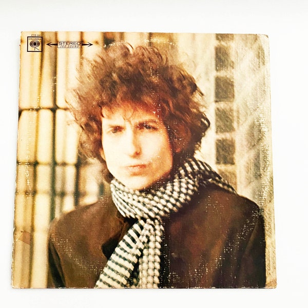 Vintage 1966 Bob Dylan Blonde on Blonde Vinyl LP Record Double Album 1960s 60s Folk Rock C2S 841 360 Sound