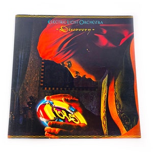 Vintage Electric Light Orchestra Discovery ELO Album LP Record Vinyl 12&quot; 1979 70s Rock