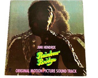 Vintage Jimi Hendrix Rainbow Bridge Soundtrack 12