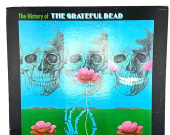 Vintage The History ofGrateful Dead 1972 Album Vinyl LP Record Original Excellent 12"