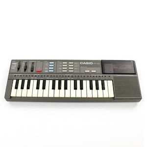Vintage Casio PT-87 Keyboard Synthesizer Circuit Bending 1980s