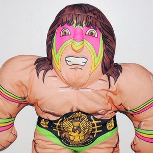 Ultimate warrior stuffed doll hotsell