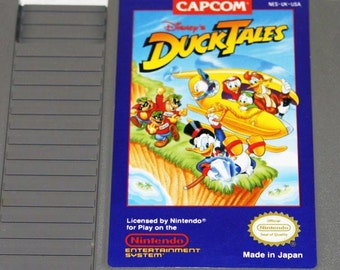 Vintage Nintendo NES Duck Tales Capcom Video Game Original Ducktales