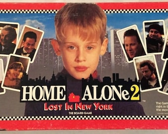 Vintage Home Alone 2 Lost in New York Board Game Retro