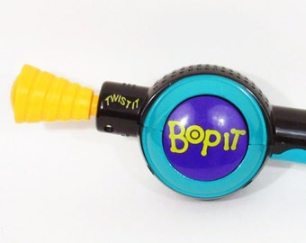 Vintage Original Bop It Push and Pull Game by Hasbro 1990s Toy Bopit