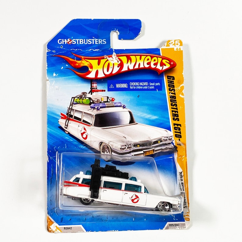 Hot Wheels Ghostbusters Ecto 1 Toy Car Movie Car 1:64 Scale | Etsy Ghostbusters Toy