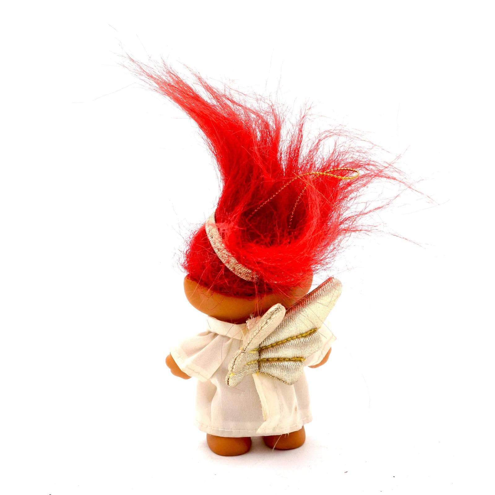 Vintage Russ Angel Troll Set 1990s Christmas Troll Dolls With Ornament ...
