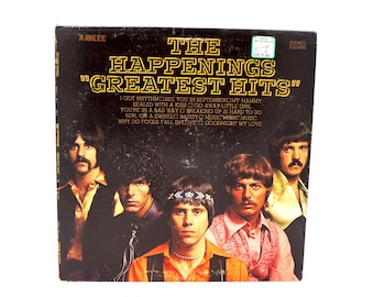 Vintage 1969 The Happening's Greatest Hits Vinyl Record Album LP 12" DJ Copy 60s