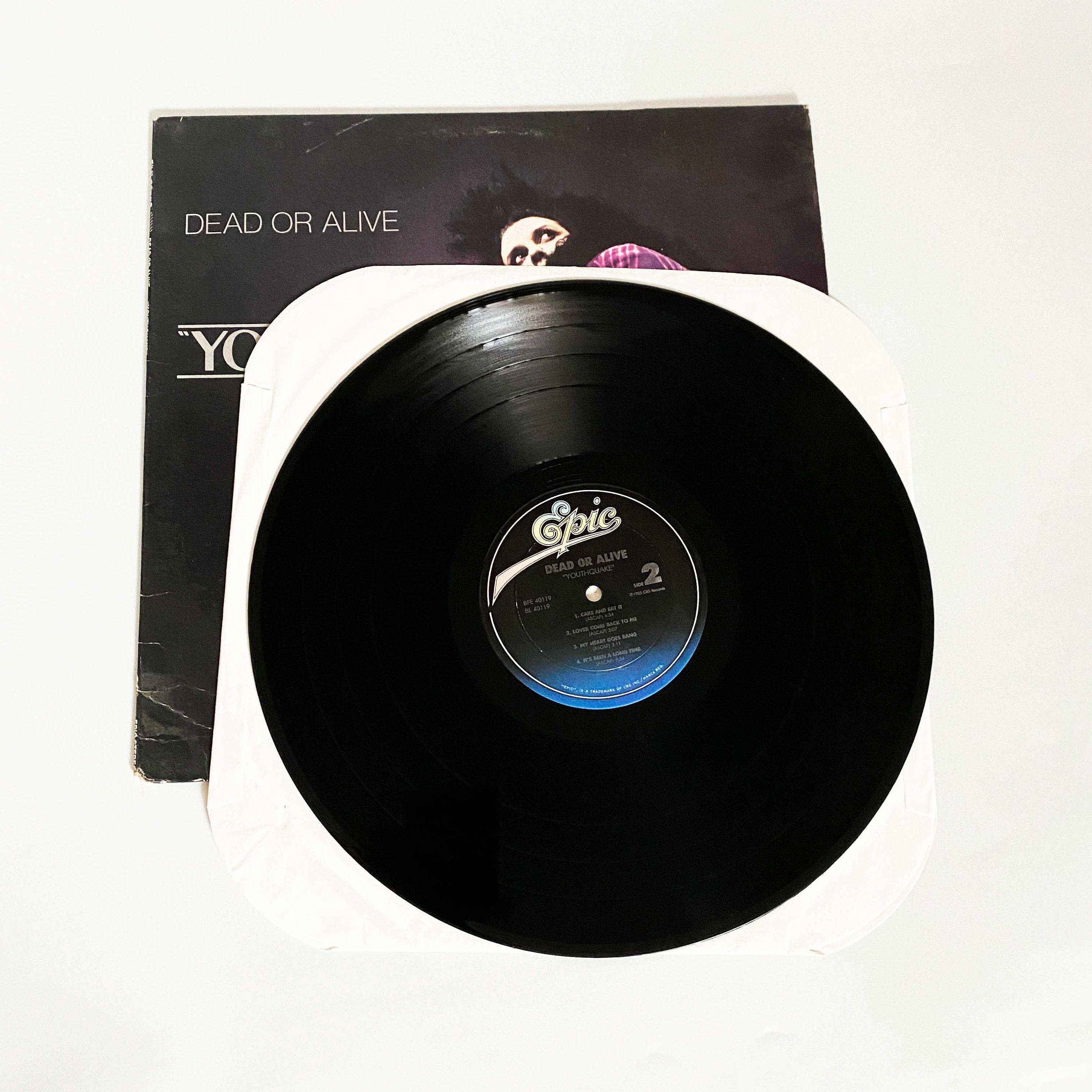 ヴィンテージ オリジナル デッド オア アライブ ユースクエイク LP