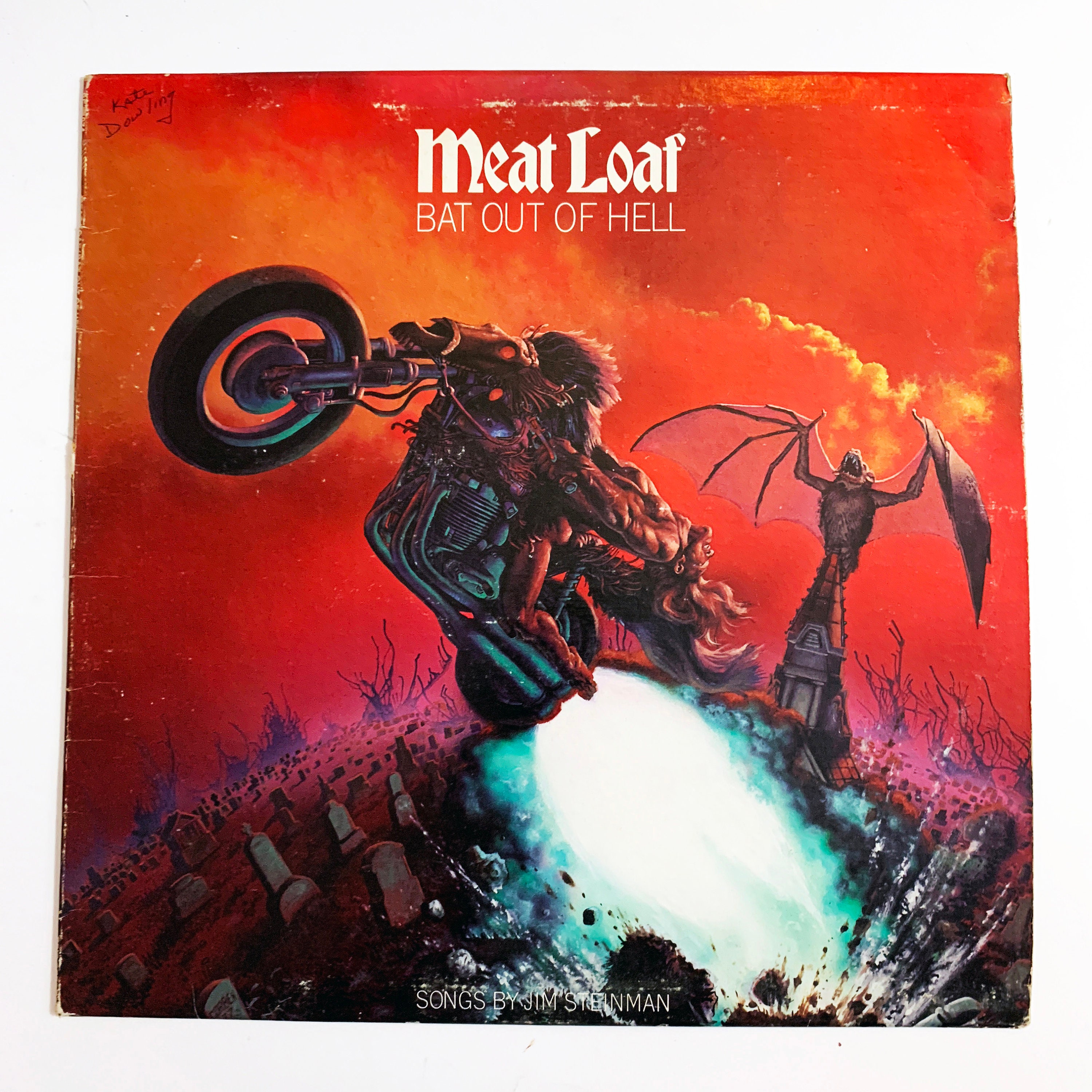 kone svimmel strejke Vintage Meat Loaf Bat Out of Hell LP Record Vinyl Album EX - Etsy