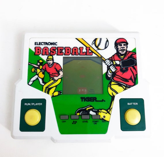 handheld baseball game 1980s