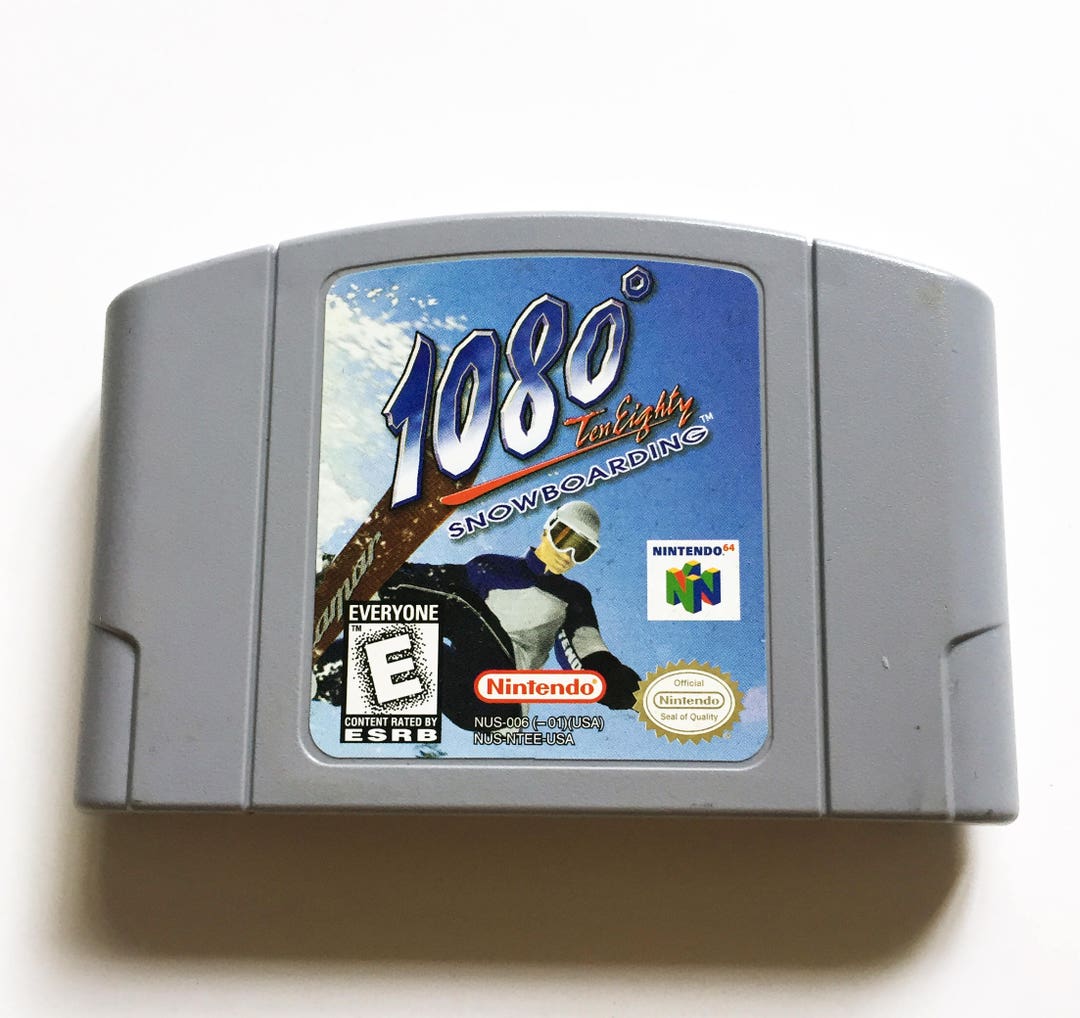バーカ 1080 Snowboarding (Player's Choice) (Nintendo 64) – J2Games