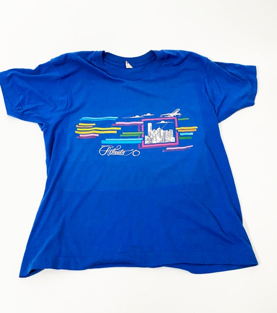 Vintage 1980s Style Atlanta Ga T Shirt Vintage 1980s Style Atlanta Ga T Shirt