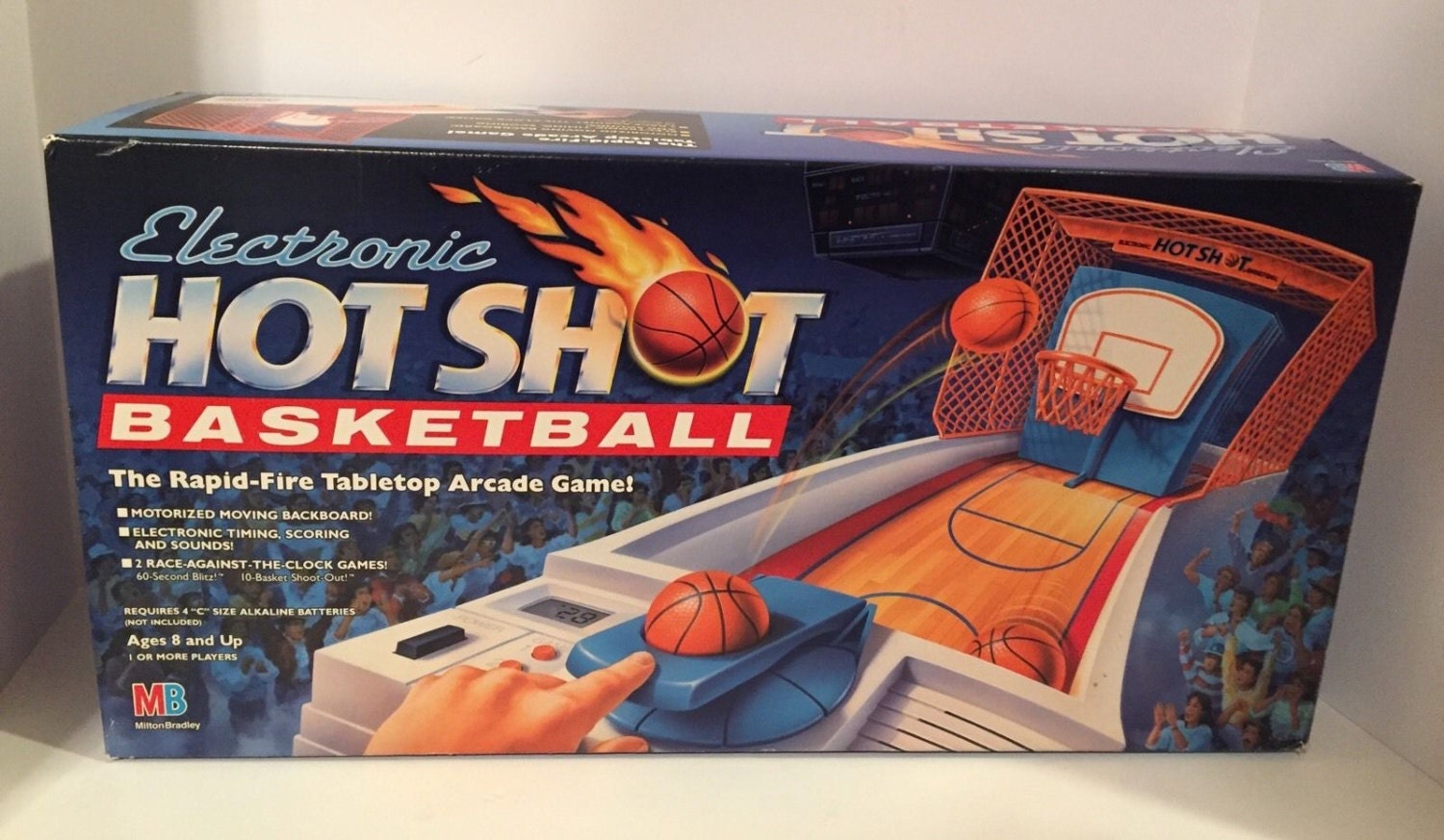 Vintage Electronic Hot Shot Basketball Game Complete 1990 - Etsy