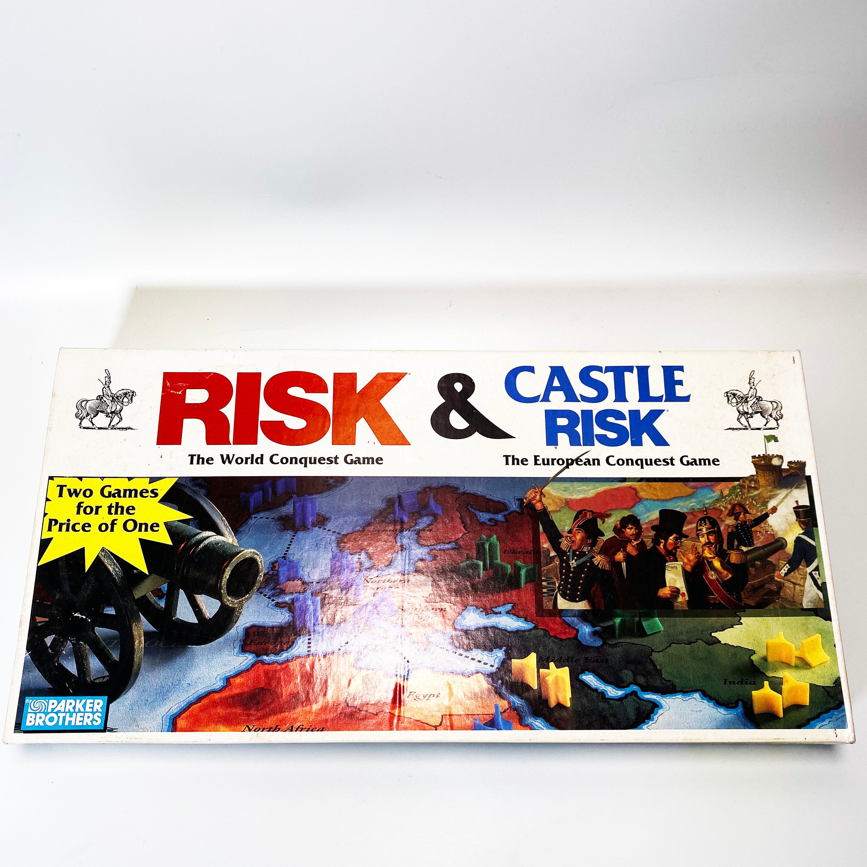 Vintage Risk and Castle Risk World Conquest Game Military Game | Etsy