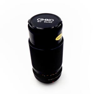 Vintage Cimko MT Series 80–200mm Zoom Camera Lens f/4.5  for Canon FD 4.5 Kit FD Mount Tested Works Excellent Clean