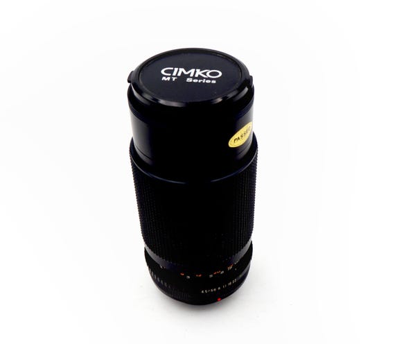 Vintage Cimko MT Series 80–200mm Zoom Camera Lens F/4.5 for Canon