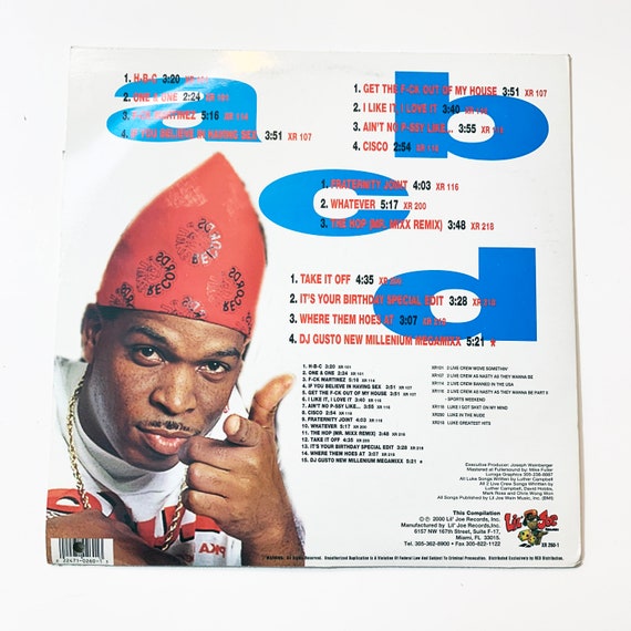 Lukes Booty Calls & Chants LP Double Album Vinyl Record LP Album